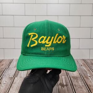 Sports Specialties Baylor Bears Vintage Wool Single Script Adjustable Snapback